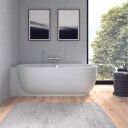 Duravit Luv Badekar m/panel 1850x950 mm, For venstre hjørne