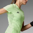 Adidas Adizero Essentials Running Tee Dame Green Spark M