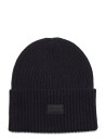 MOSS COPENHAGEN Mschkara Logo Beanie Black MOSS COPENHAGEN BLACK ONE SIZE