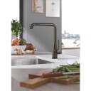 Grohe Essence blandebatteri med 1/2" kran (hard graphite) 705812508