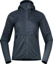 Bergans Women's Senja Midlayer Hood Jacket L, Orion Blue