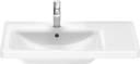 Duravit D-Neo servant, 80x48 cm, venstre, hvit