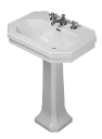 Duravit Serie 1930 Servant 700x500 mm, 1 blanderhull, Wondergliss