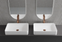 Scandtap Bathroom Concepts Solid S2 580x380 mm, Hvit Matt