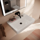 Hansgrohe Xanuia Q Vegghengt Servant 70x48 cm u/bl.hull u/ol Hvit m/SC