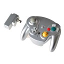 Trådløs Nintendo Gamecube Kontroller - Sølv