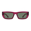 A. Kjærbede Fame Sunglasses Burgundy Transparent KL2206-BTR