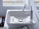 Duravit Cap Cod Toppmontert servant 460x460 mm, m/1 blanderhull, Wondergliss