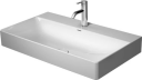 Duravit DuraSquare Toppmontert servant 800x470 mm, m/1 blanderhull, Wondergliss