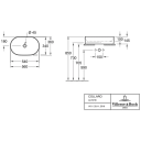 VILLEROY & BOCH COLLARO SERVANT C+ OVAL 56X36 HVIT ALPIN