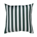 Borg Living Putetrekk - 100% Bomullssateng - Nordic Stripe grønn - Stripete - 60x63 cm