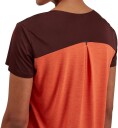 On Performance Tee Dame Mulberry/Spice S