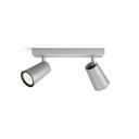 Philips Philips myLiving Paisley dobbel spot GU10 - Aluminium