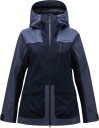 Peak Performance Vertical Gore-Tex 3l Jacket Dame Omre Blue/Slate Blue S