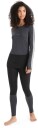 Icebreaker Women's 125 Zoneknit™ Leggings S, Black/Jet Heather/Cb