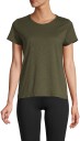 Casall Texture Tee Forest Green 36