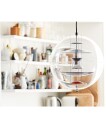 Verner Panton Globe Taklampe Liten Farget Glass