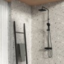 Damixa pine shower set matt black