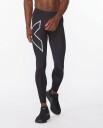 2xu Aero Vent Compression Tights Herre Black/Silver Reflective XL