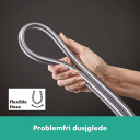 Hansgrohe Unica Dusjstang Med slange, 90 cm, Krom