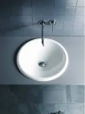 Duravit Architec Servant for nedfelling Ø450, uten blanderhull