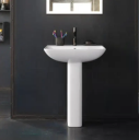 Duravit Me By Starck Vegghengt servant 600x460 mm, 1 blanderhull, Wondergliss