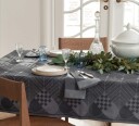 Georg Jensen Damask Christmas duk 140x270 cm Winter Grey