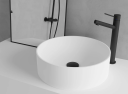 Scandtap Bathroom Concepts Solid R2 Ø380 mm, Hvit Matt