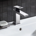 Grohe Eurocube servantbatteri Uten bunnventil med EcoJoy, Krom