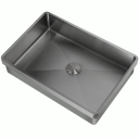 Lavabo High Nedfelt Servant 470x320x110 mm, PVD Shadow