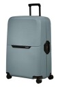 Samsonite Magnum ECO hard stor XL koffert 81 cm 4 hjul Isblå