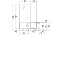 Duravit Dusj + badekar for nisje 1700x750 mm, med panel