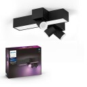 Philips Hue WCA Centris Spotlys Cross 3x5.7W Sort - 60290