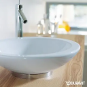 Duravit Bagnella Toppmontert servant Ø400 mm, uten overløp, Wondergliss