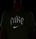 Nike Dri-Fit Run Division Miler Ss Top Herre Oil Green XL