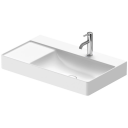 Duravit DuraSquare Møbelservant 800x470 mm, servant høyre, 1 blanderhull