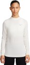 Nike Dri-FIT Swift Mock-Neck LS Running Top Dame Sail L