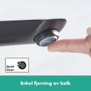 Hansgrohe Talis E 240  servantbatteri Med bunnventil, Sort Matt