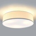 Lindby Taklampe Sebatin til E27, 50 cm, krem