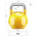 Gorilla Sports Kettlebell Competition Pro