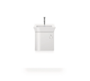 Duravit White Tulip Møbelservant 450x330 mm, 1 bl.hull, u/o.l, Hvit