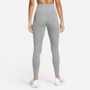 Nike One Dri-Fit High Waist Dame Iron Grey/Heather/White XS