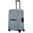 Samsonite Magnum ECO hard stor L koffert 75 cm 4 hjul Isblå