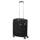 Samsonite D'Lite utvidbar kabinkoffert med 4 hjul 55 cm Svart