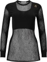 Aclima WoolNet Crew Neck Dame Jet Black (#000000) Dame S