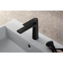 Duravit Tulum 1- greps Servantbatteri M Uten bunnventil, Sort Matt