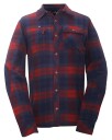 2117 of Sweden Sveg Flannel Shirt W rød (Storlek L)