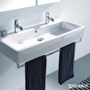 Duravit Vero Air Møbelservant 1200x470 mm, 2 blanderhull