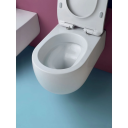 Lavabo Flo 54 Vegghengt Toalett 370x540x345 mm, Rimless, Hvit