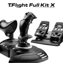 Thrustmaster T-Flight Full Kit X - Kontrollspak, gasspjeld og pedaler - kablet - for PC, Microsoft Xbox One, Microsoft Xbox Series S, Microsoft Xbox Series X